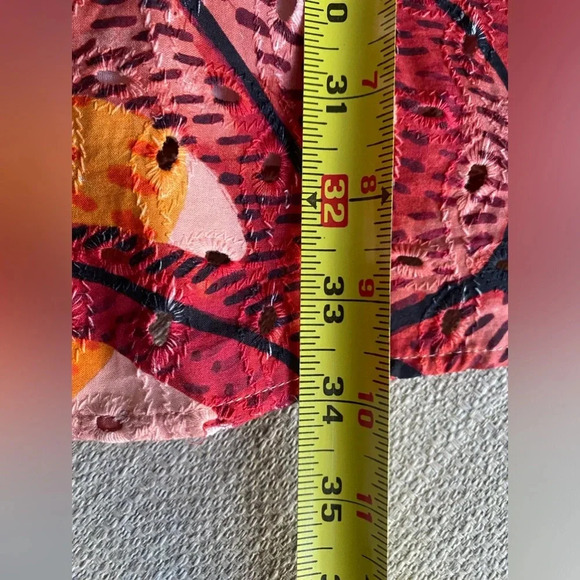 Kourt Dress Women’s Large Multi Palm Print Mini Tropical Resort Wear - Picture 10 of 11